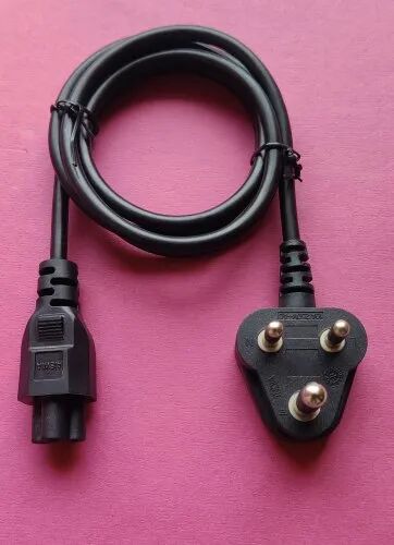 Laptop Power Cable, Color : Black