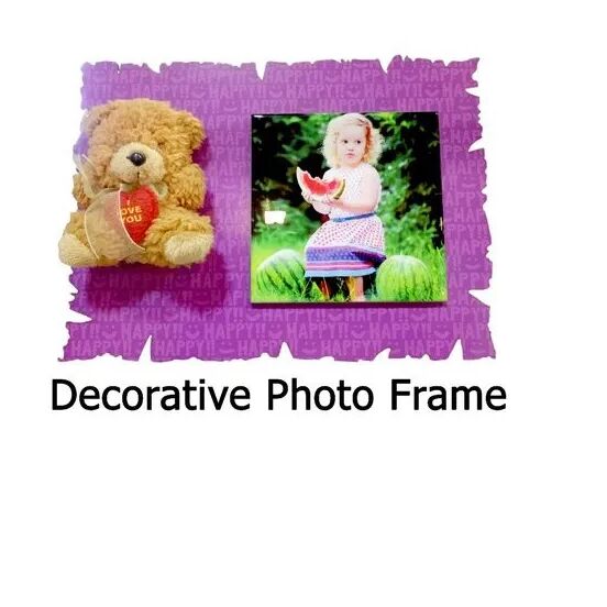 Plastic Decorative Photo Frame