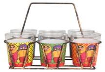 Tea Glass Set of 6, Pattern : Printed