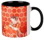 Trendy Ceramic Mug, Pattern : Printed
