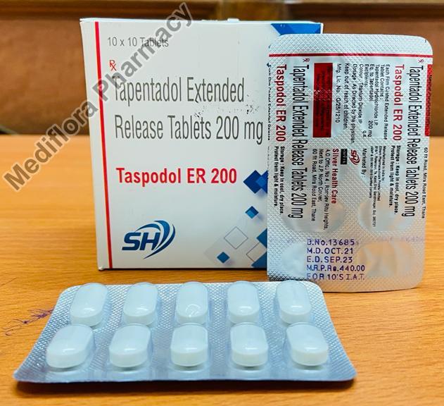 TASPODOL ER 200MG, Shelf Life : 3years