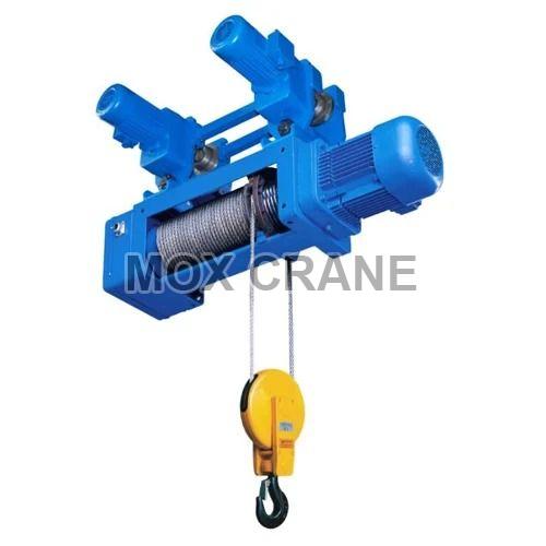 Mox Semi Automatic Motorised Wire Rope Hoist, for Weight Lifting, Voltage : 380V