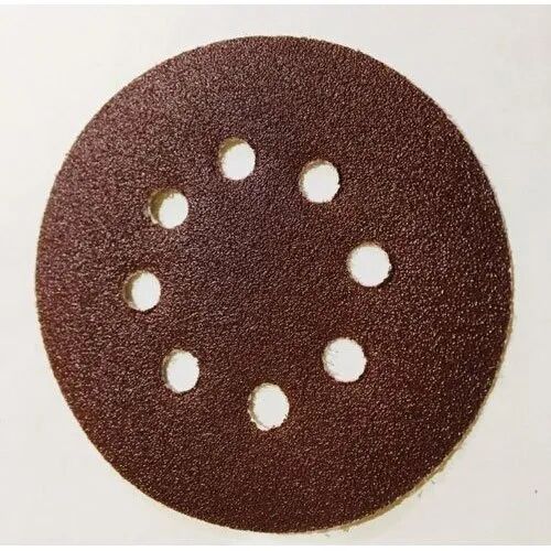 Velcro Paper Abrasive Disc, Shape : Round