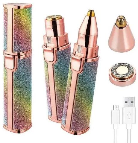 Portable Eyebrow Trimmer, For Travel, Color : Multi Sparkle Colour