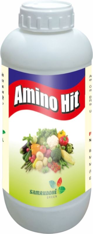 Samruddhi Green Amino Hit Organic Fungicide, for Agriculture, Shelf Life : 18 Months