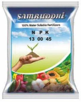 White Samruddhi Water Soluble Fertilizer, for Agriculture, Purity : 99%
