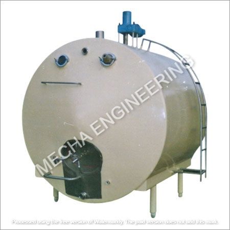 Horizontal Milk Storage Tank