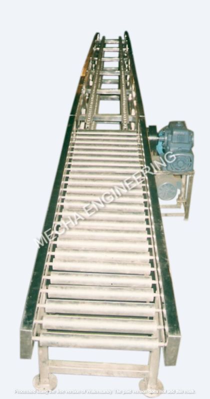 100-150 kg per feet Stainless Steel Roller Conveyor