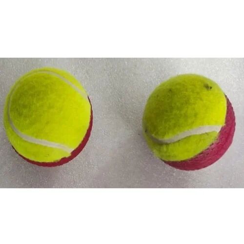 Rubber Cricket Tennis Balls, Color : Yellow