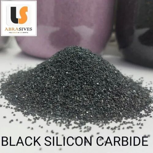 Black Silicon Carbide, Packaging Size : 25 KG or 50 KG