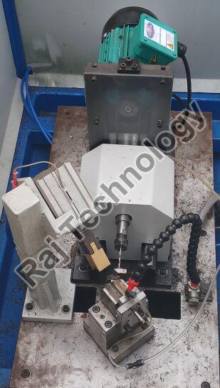 Powder Coated Mild Steel Cross Hole Drilling Machine, for Industrial, Voltage : 220V
