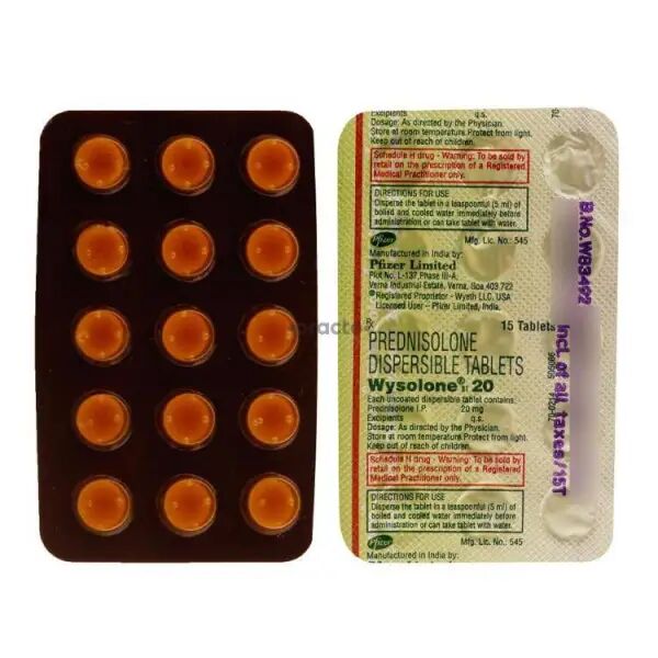 Wysolone-20 Tablets