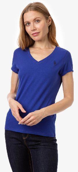 Cotton Women Polo T-Shirt, Size : XL, XXL