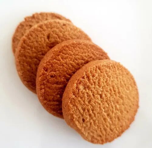 Round Crunchy Millet Cookies