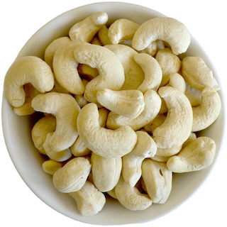 W210 Cashew Nuts, for Human Consumption, Taste : Light Sweet