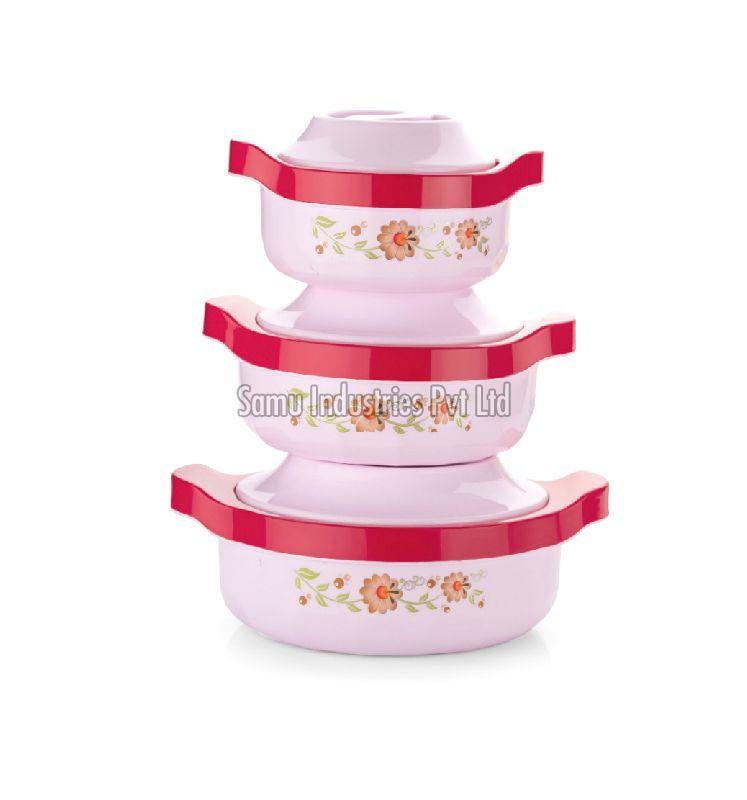 Polished Casserole set, Feature : Washable, Rust Proof, Non Breakable, Long Life, Light Weight, Heat Resistant