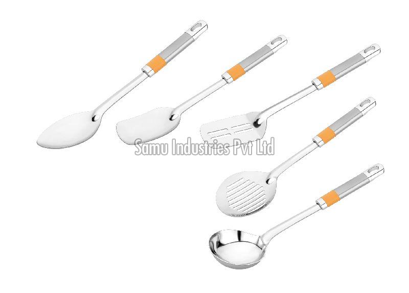stainless steel 5 pcs serving set