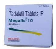 Megalis 10 Mg Tablet, Packaging Type : Box