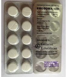Prosoma 500 mg Tablets, Packaging Type : Blister