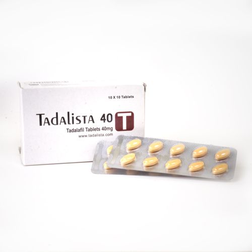 Tadalista 40 Mg Tablets, for Erectile Dysfuntion