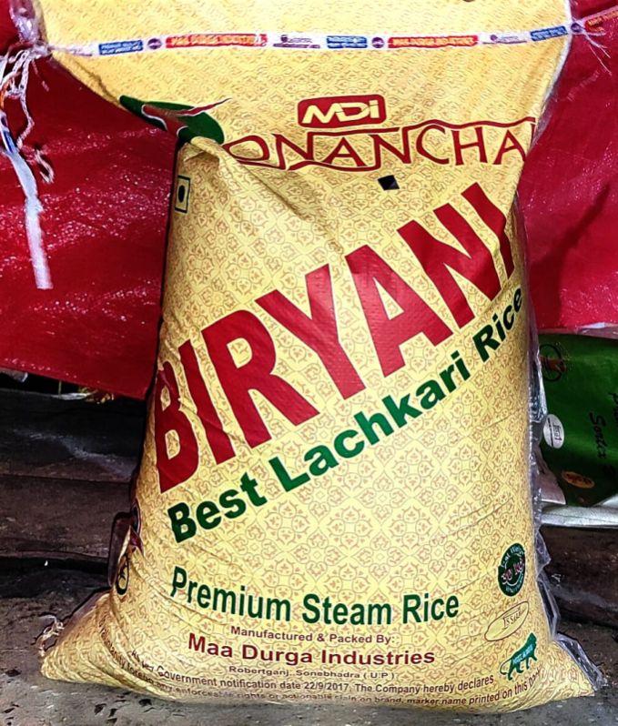 Lachkari Biryani Rice, for Cooking, Human Consumption, Style : Steamed
