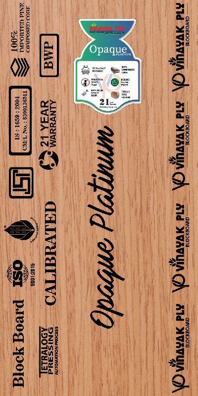 Opaque Platinum BWP Pine Block Boards, Feature : Best Quality, Durable, Easy To Clean, Fine Finishing