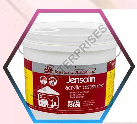 Jenson and Nicholson Jensolin Acrylic Distemper, Packaging Type : Can