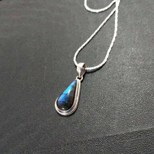 Labradorite silver Pendant