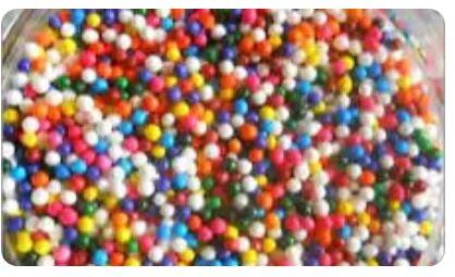 Multicolor CMS Shiny Balls Granules, for Industrial