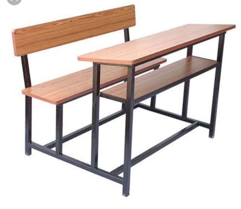 Wooden School Desk, Shape : Rectangular