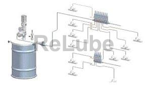 Single Line Injector Type Lubrication System, for Filling Tubes, Certification : CE Certified
