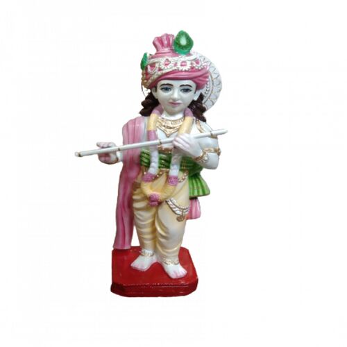 RBN Creations FRP Lord Krishna Statue, Packaging Type : Bubble Wrap