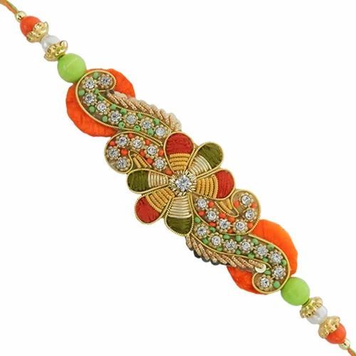 Thread fancy rakhi, Feature : Beautiful Designs