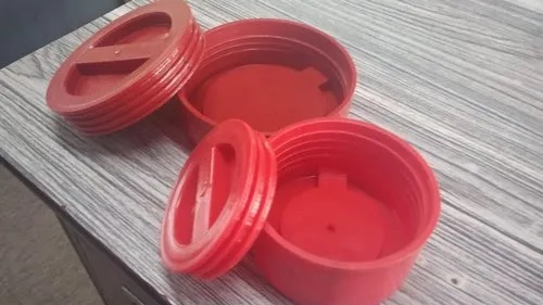 HDPE Pipe Thread Protectors, Color : Red