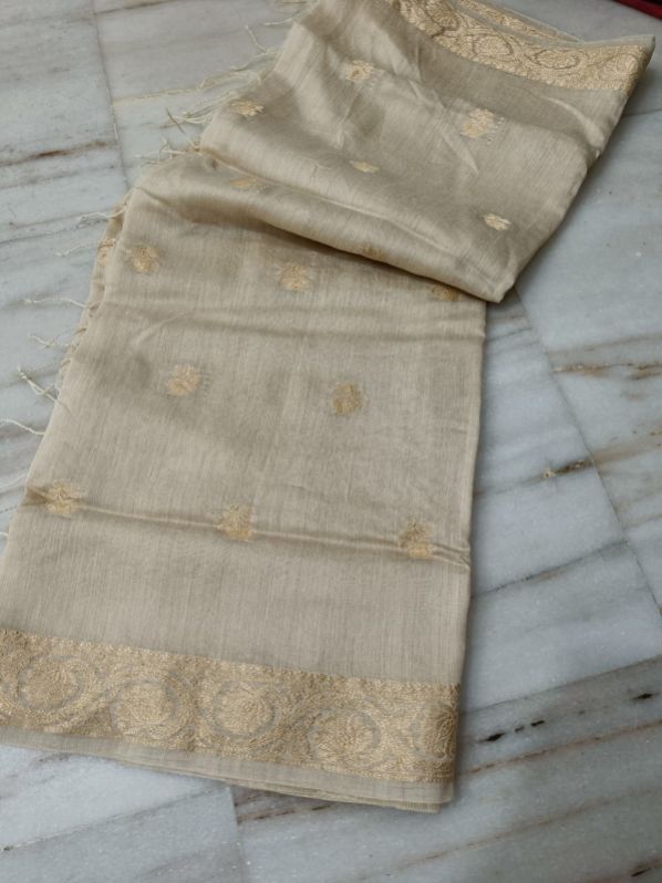  Buti Pure Muga silk dupattas, Feature : Comfortable, Skin Friendly, Dyeable