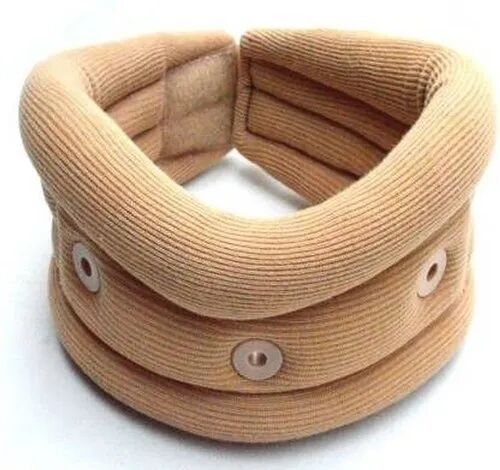 Contoured Shape cervical collar, Feature : Skin Friendly Material, Automatically shaped, Allow Airflow .