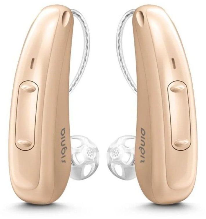 Signia Pure 312 2x Hearing Aids, Color : Beige