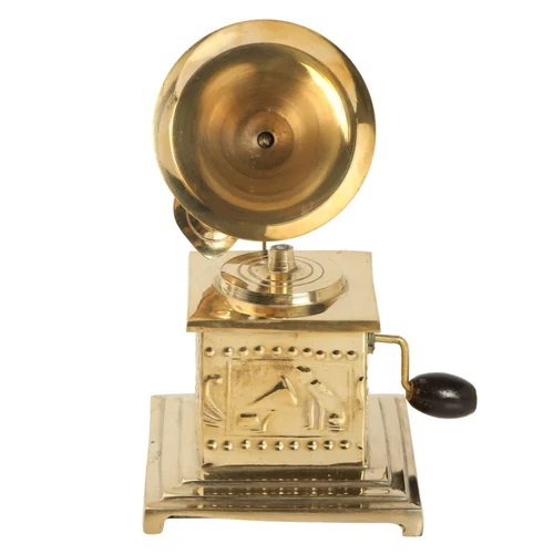 Copper Non Polished Antique Gramophones, Feature : Attractive Design, Durable, Fine Finished, Good Sound Qualty