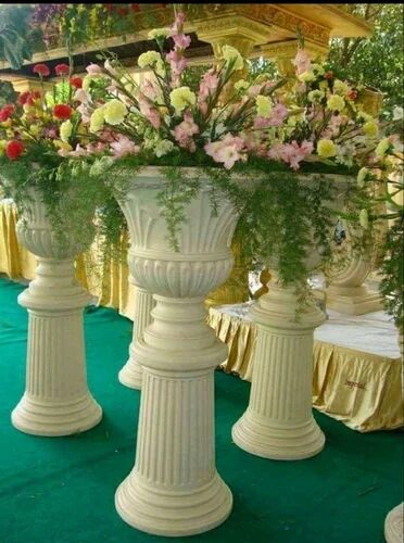 Wedding Fiber Flower Pot, for Gardening, Color : Multicolor