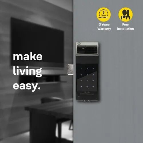 Digital Door Lock Rim, Features : Finger print, PIN Code, Work With APP, Remote Control
