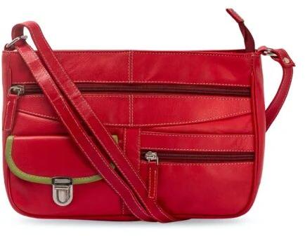 Plain Ladies Leather Hand Bag, for College