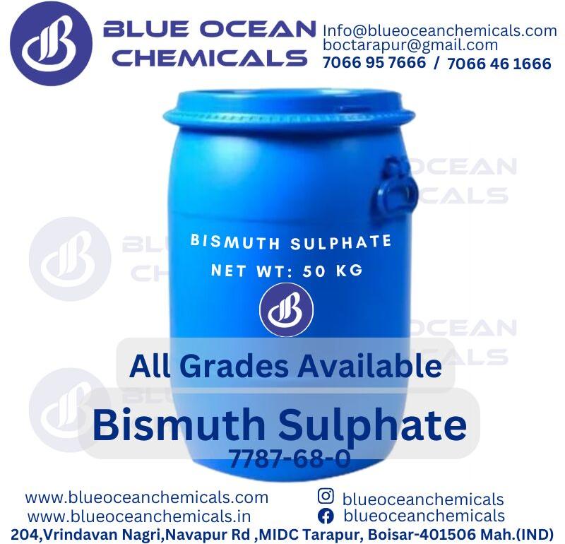 Bismuth Sulphate, CAS No. : 7787-68-0