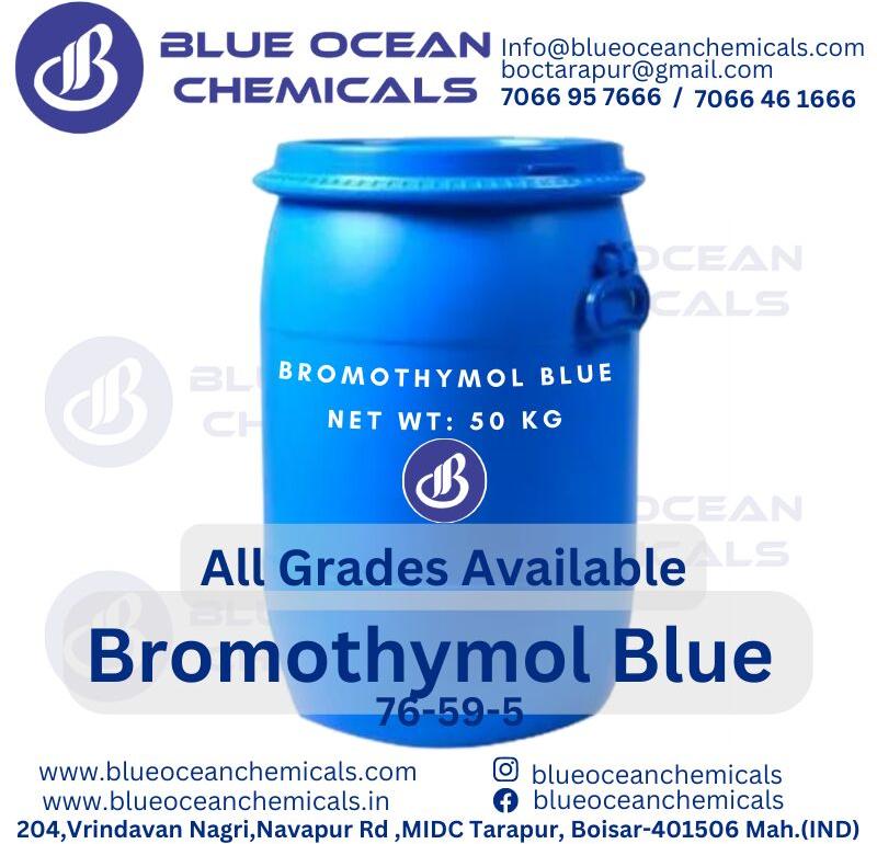 Bromothymol Blue, CAS No. : 76-59-5