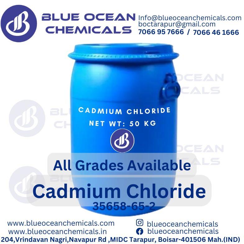 Cadmium Chloride, CAS No. : 35658-65-2