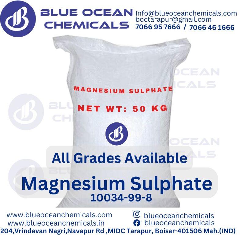 Magnesium sulphate, Purity : 99%