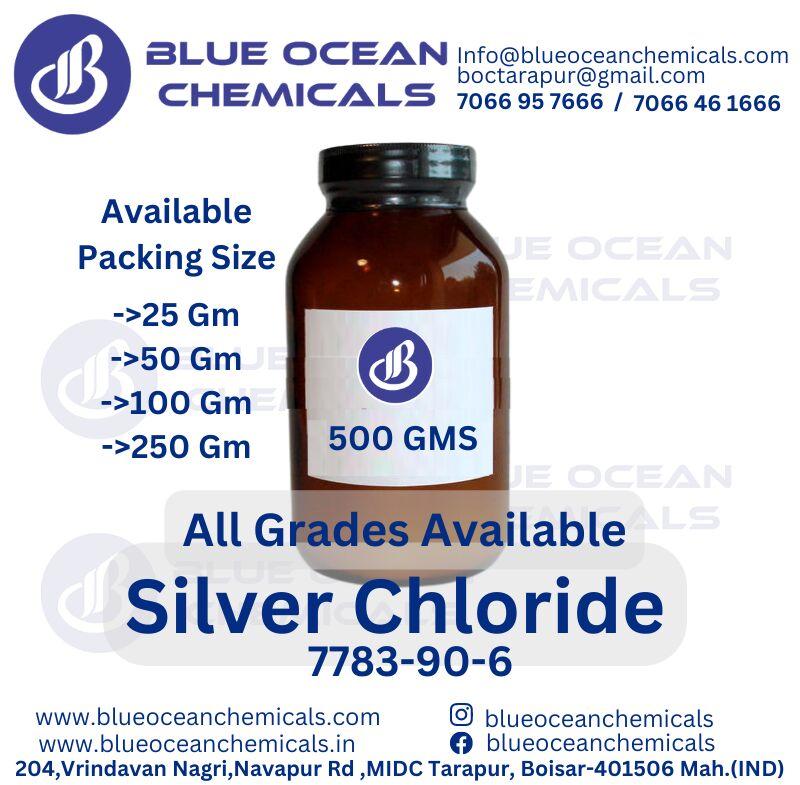 Silver Chloride, CAS No. : 7783-90-6