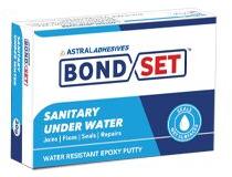 Bondset Sanitary Under Water