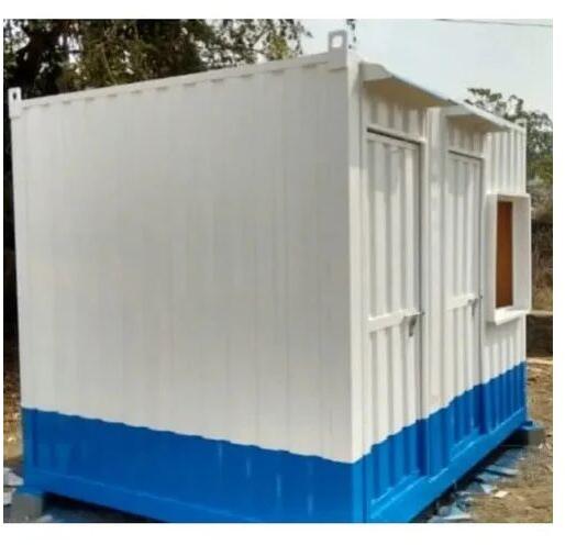 Rectangular Steel Portable Security Cabins, Size : 10x10 Feet