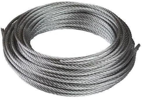Mild Steel Galvanized Wire Rope, Packaging Type : Role