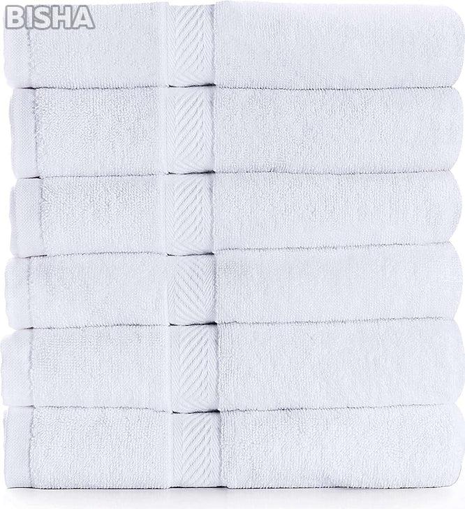 Plain 27x54 Bath Towel 15Lb/Dozen, Color : White